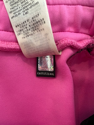Fendi Pink Jacket and Sweatpants Sports Set with Embroidered Logo Detail Size IT 38/40 (UK 6/8)