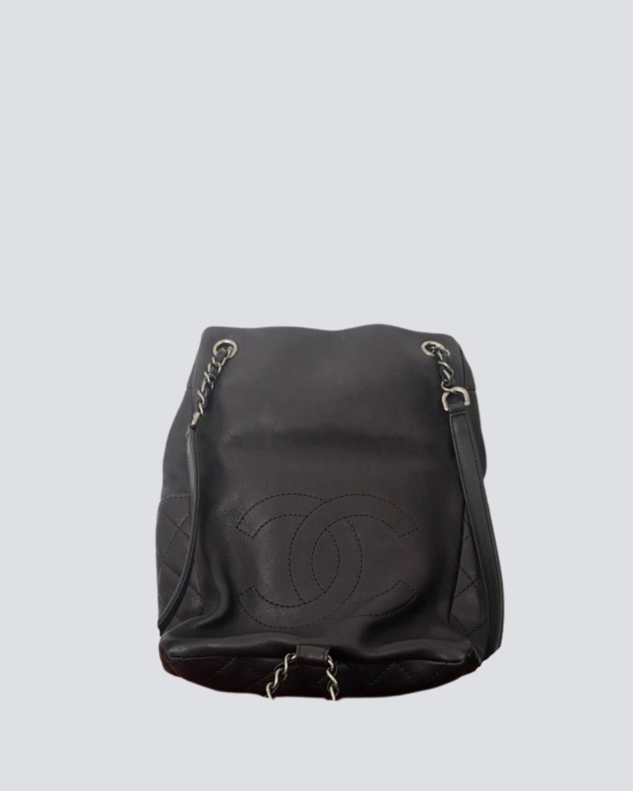 Chanel Black Pewter With Ruthenium Hardware
