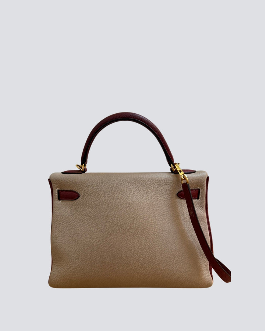 Hermes Multicolor Kelly With Gold Hardware