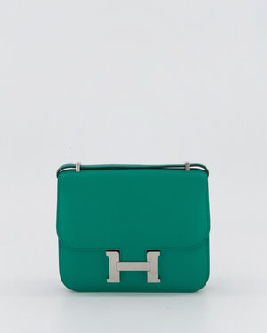 Hermès Constance III 18 Miroir Bag in Vert Jade Epsom Leather with Palladium Hardware