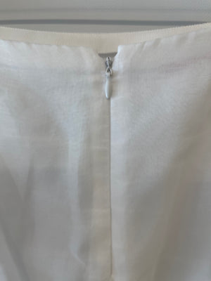 Valentino White Floral Embroidered Maxi Skirt Size IT 42 (UK 10) RRP £2,800