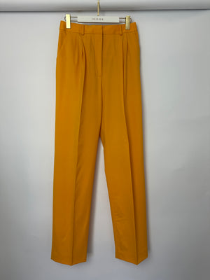 Altuzarra Yellow Suit Jacket and Straight Leg Trousers Set Size FR 40 (UK 12)