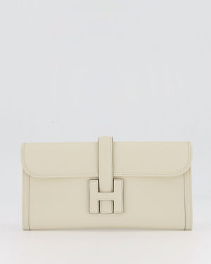 Hermès Jige Elan 29cm Clutch Bag in Nata Evercolour Leather