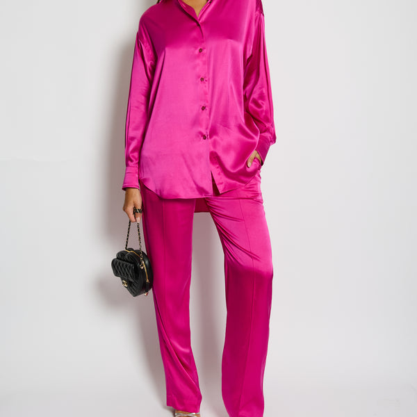 【関税＆送料込み】Tom Ford Fuchsia Pants With Elastic Wais TOM FORD Logo Waist Legging in Fuxia | FWRD