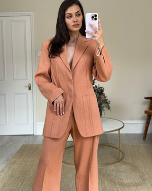 Jacquemus Orange L'Amour Two Piece Suit FR 32 (UK 4)