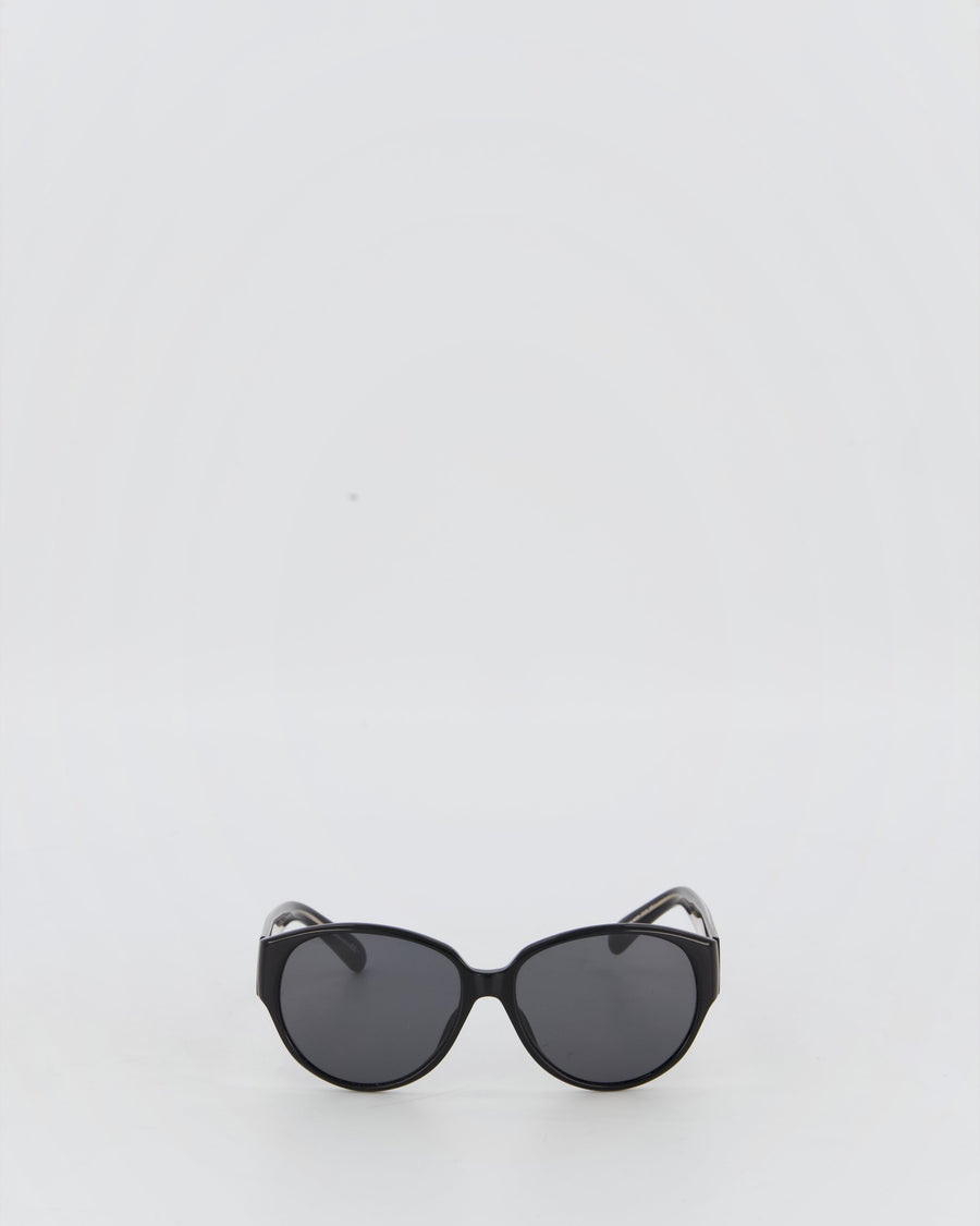 Givenchy Black Sunglasses With Gold Hardware