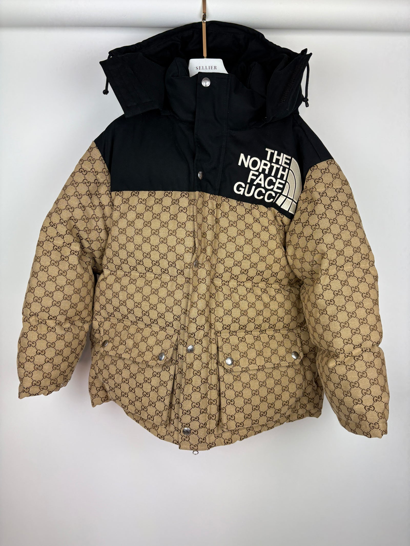 Gucci x Northface Limited Edition Puffer Jacket Size XS (UK 6