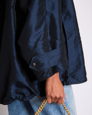 Christian Dior Hooded Dioralps Anorak in Navy with Dior Logo and Star Size XS (UK 6)