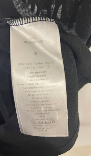 Christian Dior Black and Grey Diorquake Printed T-Shirt Size S (UK 8)