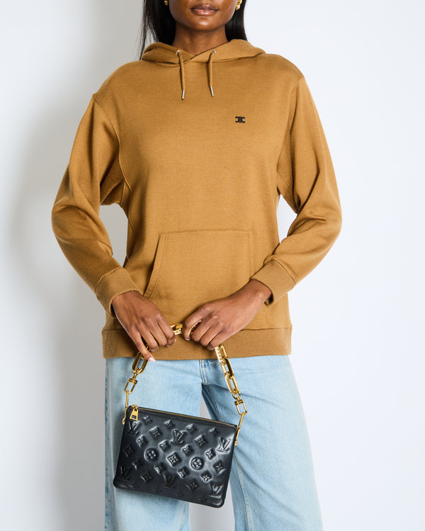 Celine Camel Brown Over-Sized Hoodie Size M (UK 10)