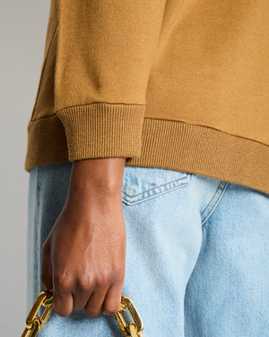 Celine Camel Brown Over-Sized Hoodie Size M (UK 10)