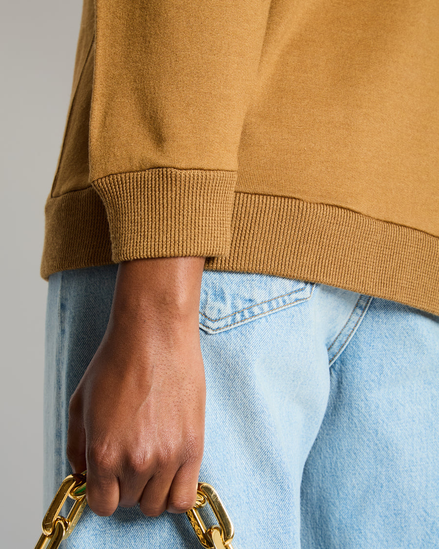 Celine Camel Brown Over-Sized Hoodie Size M (UK 10)