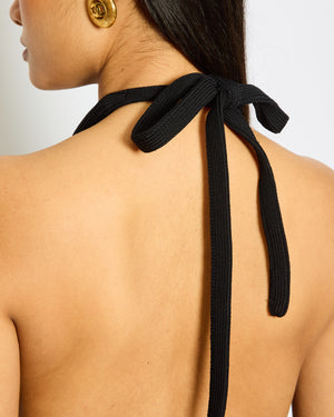 Cult Gaia Black Knit Top Size S (UK 6)