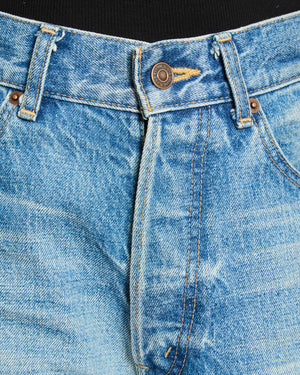 Céline Blue Stone Wash Straight Leg Jeans Size 25 (UK 6)