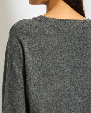 Gucci Grey Cardigan with Button Details and Buckle Detailing on Pockets Size IT 40-42 (UK 8-10)