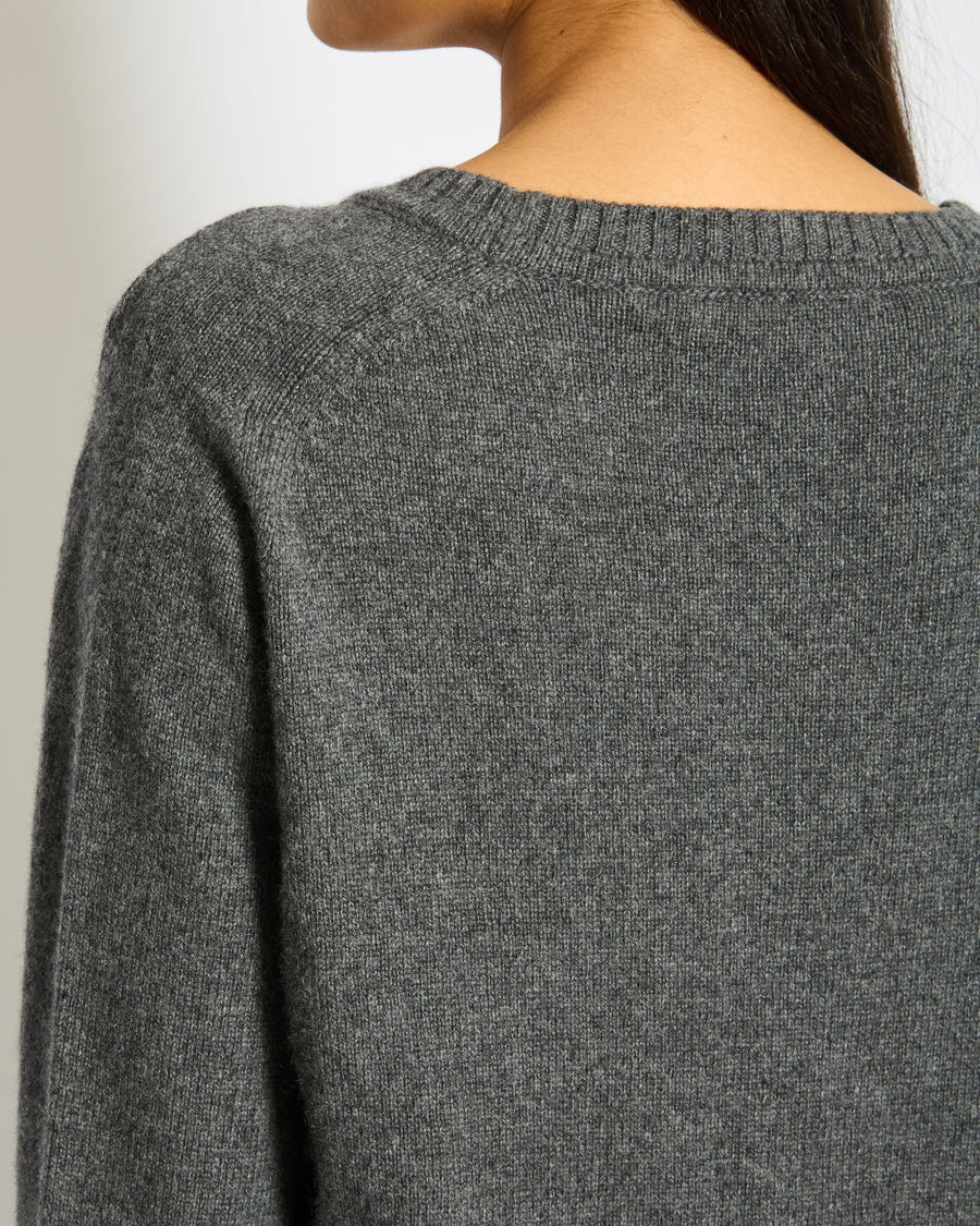 Gucci Grey Cardigan with Button Details and Buckle Detailing on Pockets Size IT 40-42 (UK 8-10)