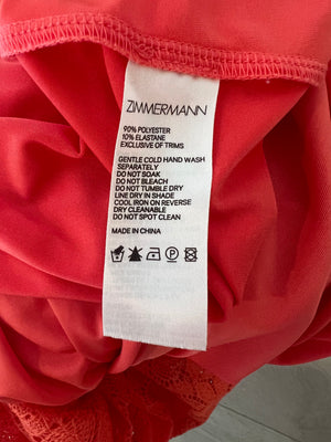 Zimmermann Coral Crochet Maxi Dress Size 2 (UK 12)