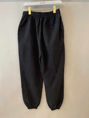 Balenciaga Black Tracksuit Trousers with Logo Detail Size XS (UK 6)