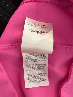 Fendi Pink Jacket and Sweatpants Sports Set with Embroidered Logo Detail Size IT 38/40 (UK 6/8)