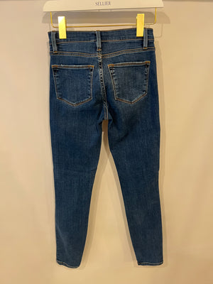 Frame Blue Le Garçon Skinny Jeans Size 24 (UK 6)