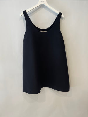 Dior Black Sleeveless Wool and Silk Mini Dress Size FR 40 (UK 12) RRP £2,000