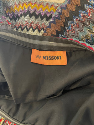 Missoni Multicolour Metallic Mini Dress with Removable Straps Size IT 44 (UK 12)