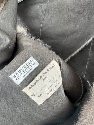 Brunello Cucinelli Fur Gillet Size IT 40 (UK 8)