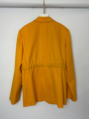 Altuzarra Yellow Suit Jacket and Straight Leg Trousers Set Size FR 40 (UK 12)