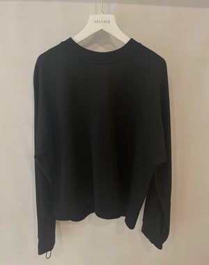 Fendi Black Technical Round-Neck Sweater Size M (UK 10)