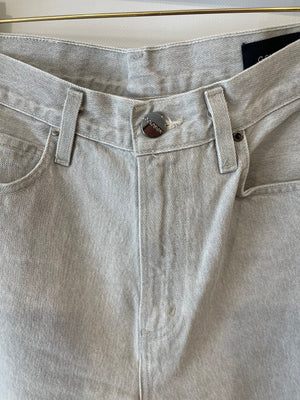 Goldsign Light Grey The Relaxed Straight-Leg Jeans Size 26 (UK 8)
