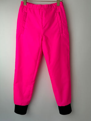 Prada Hot Pink Ski Trousers with Black Cuffs Size XS (UK 6)