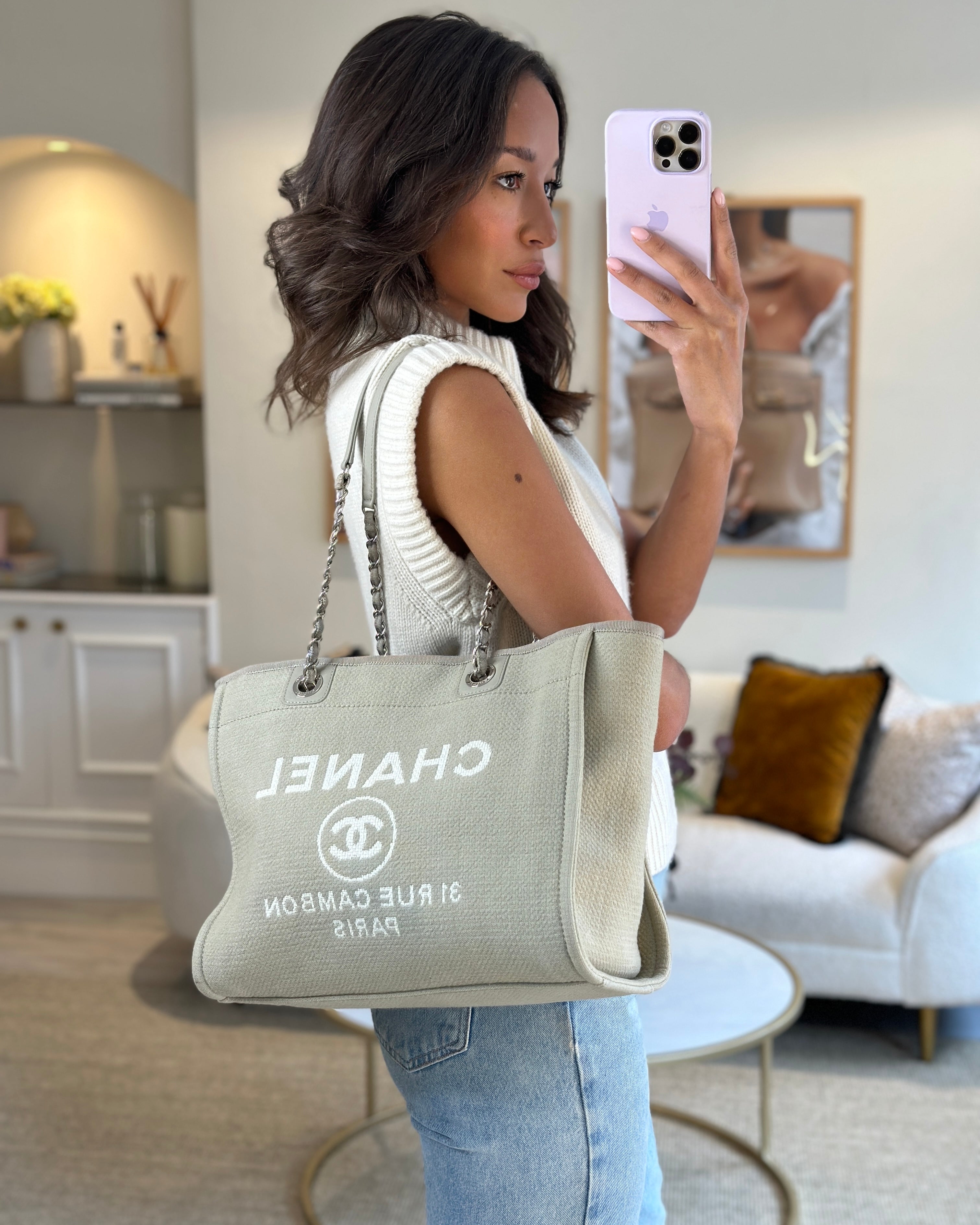 Small deauville tote sale