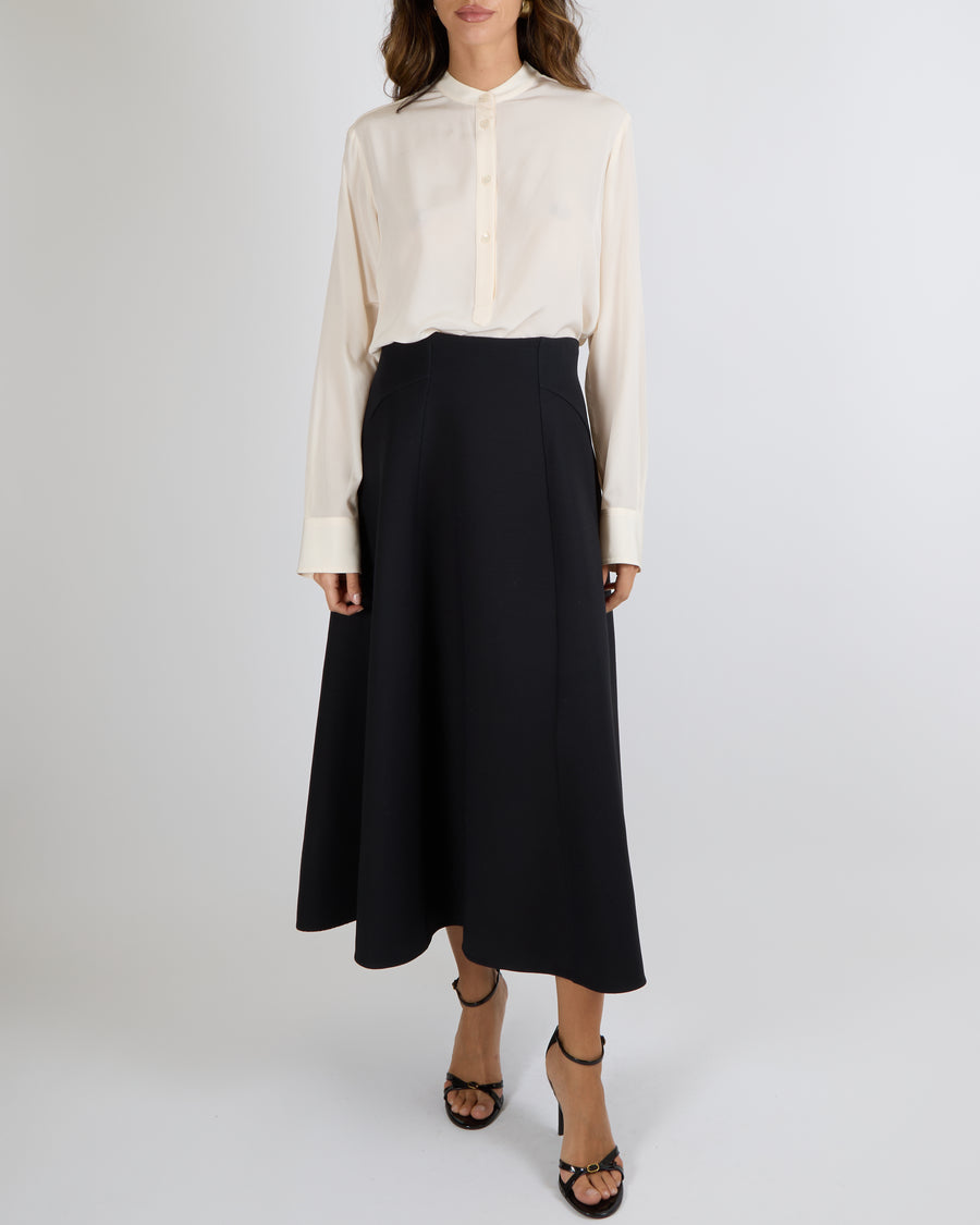 Christian Dior Black Maxi Skirt Size FR 40/42 (UK 12/14)