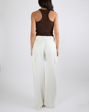 Hermès Brown Silk Tank Top Size FR 38 (UK 10)