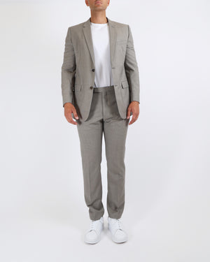 Christian Dior Menswear Grey Wool Jacket and Trouser Suit Size FR 54R (UK 44)