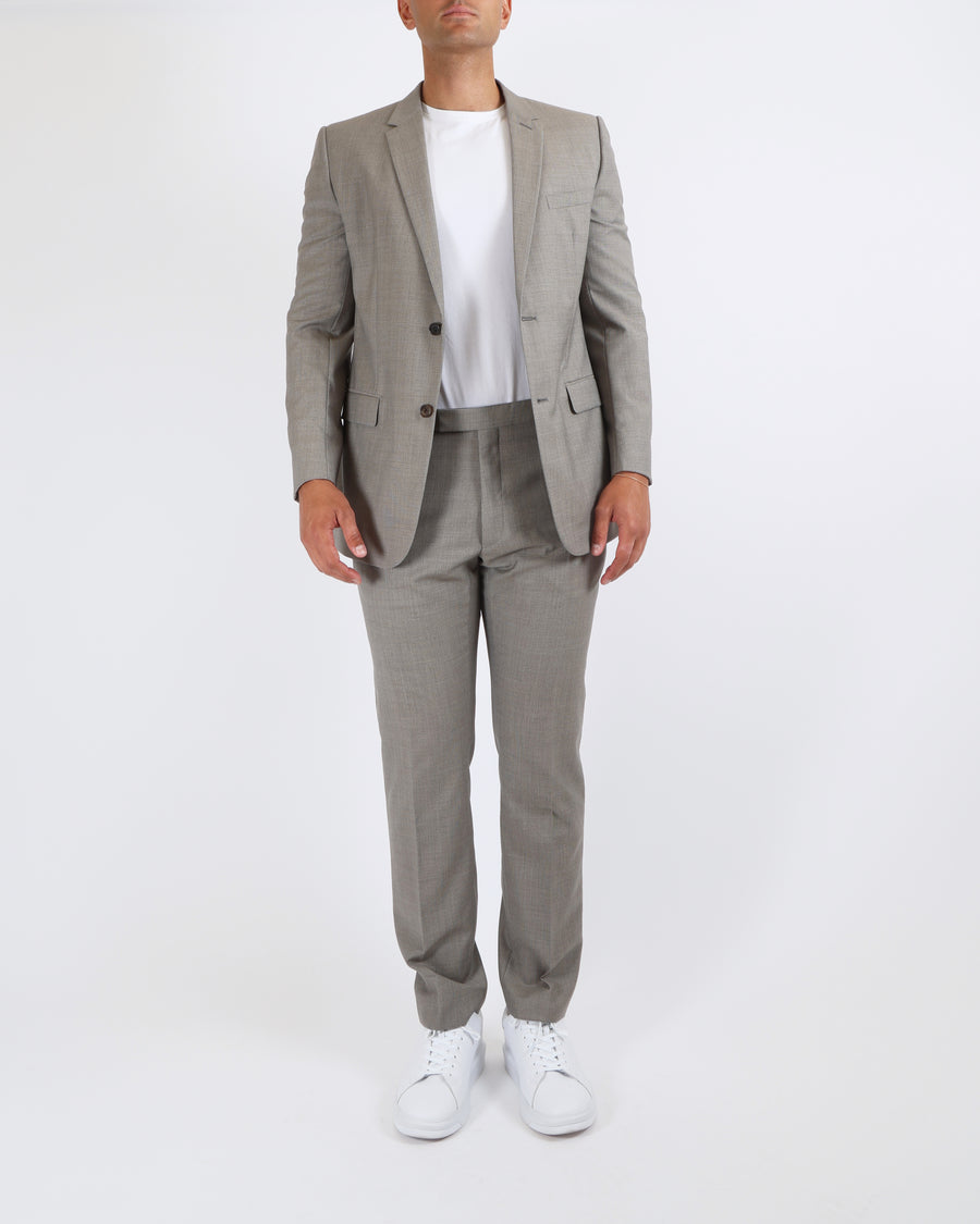 Christian Dior Menswear Grey Wool Jacket and Trouser Suit Size FR 54R (UK 44)