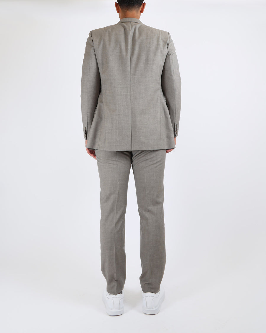 Christian Dior Menswear Grey Wool Jacket and Trouser Suit Size FR 54R (UK 44)