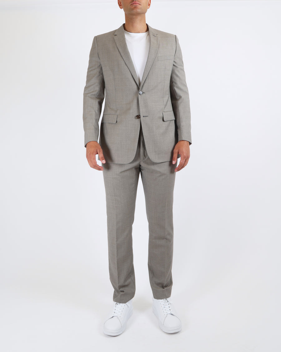 Christian Dior Menswear Grey Wool Jacket and Trouser Suit Size FR 54R (UK 44)