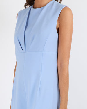 Emilia Wickstead Celeste Blue Sleeveless Whitney Jumpsuit Size UK 12 RRP £1,840