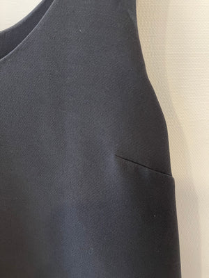 Dior Black Sleeveless Wool and Silk Mini Dress Size FR 40 (UK 12) RRP £2,000