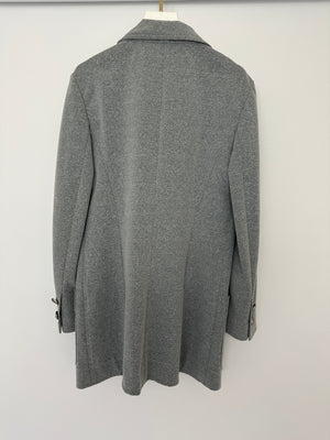 Chanel 98/A Grey Single Breasted Blazer Size FR 38 (UK 10)