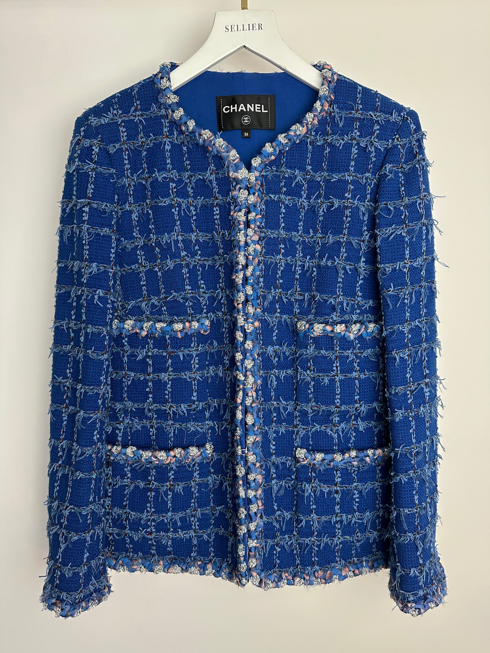 CHANEL ヘリンボーンジャケット 36 CHANEL ヘリンボーンジャケット 36 CHANEL(シャネル