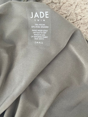 Jade Swim Grey Maxi Dress With Cut Out Detail Size Small (UK 8) RRP £261