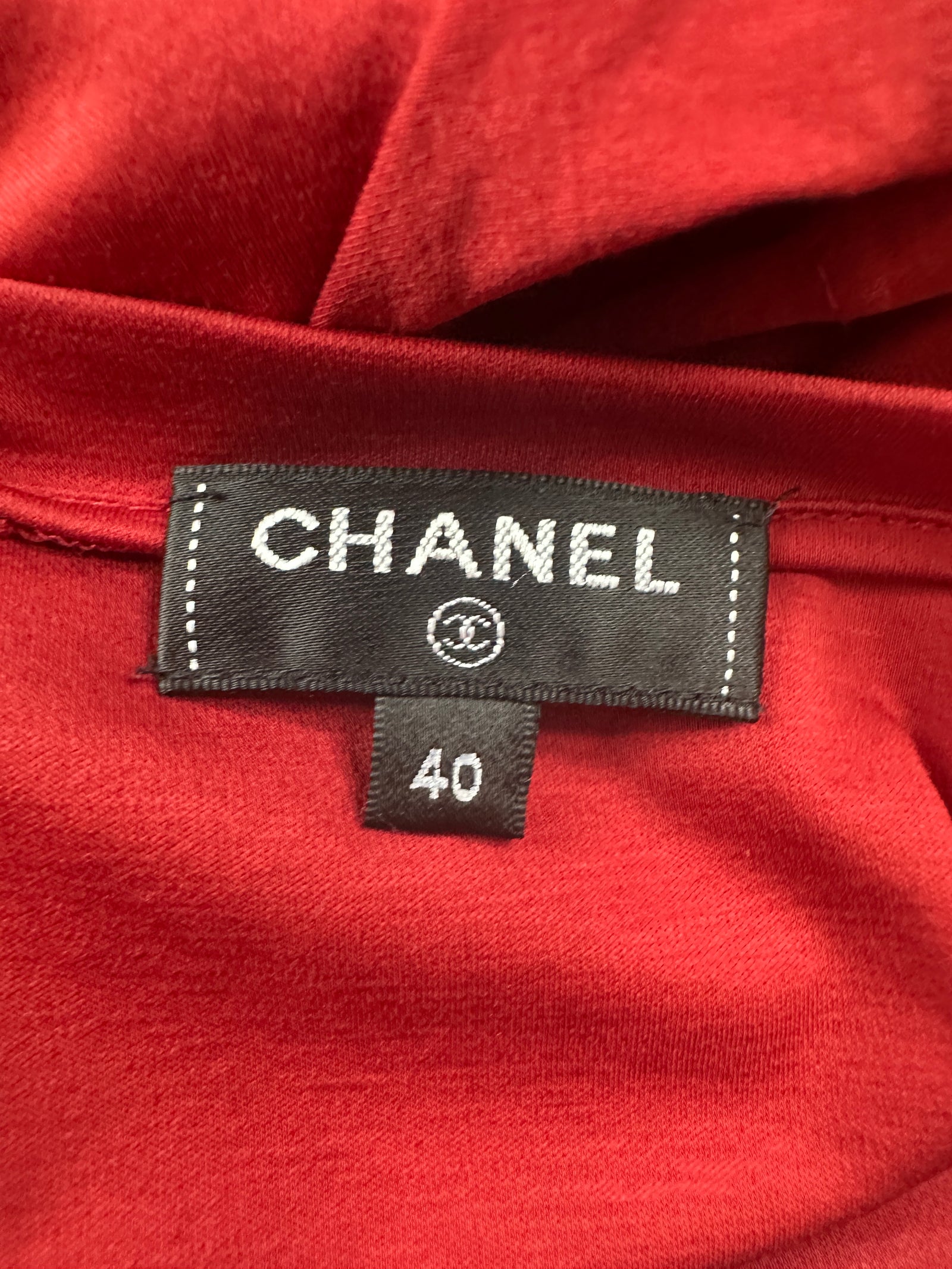CHANEL GABRIELLE CHANEL Tシャツ 40 Chanel Red 