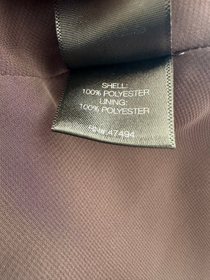 Norma Kamali Brown Satin Midi Skirt Size S (UK 8)