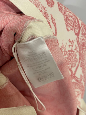Christian Dior Pink and White Dioriviera Toile de Jouy Mini Dress Size FR 34 (UK 6) RRP £2,600