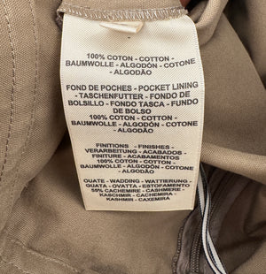 Hermès Khaki Straight Leg Riding Trousers Size FR 38 (UK 10)