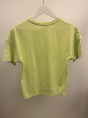 Christian Dior Kids Green T-Shirt with CD Prints Size 10 years