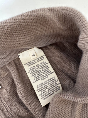 Hermes "H" Wool Jogging Pants In Gris/Etoupe Size FR 40 (UK 12)