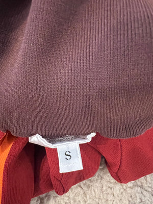 *CURRENT COLLECTION* Hermès Rouge Sellier and Orange Top and Leggings Yoga Set Size S (UK 8) RRP £1,120